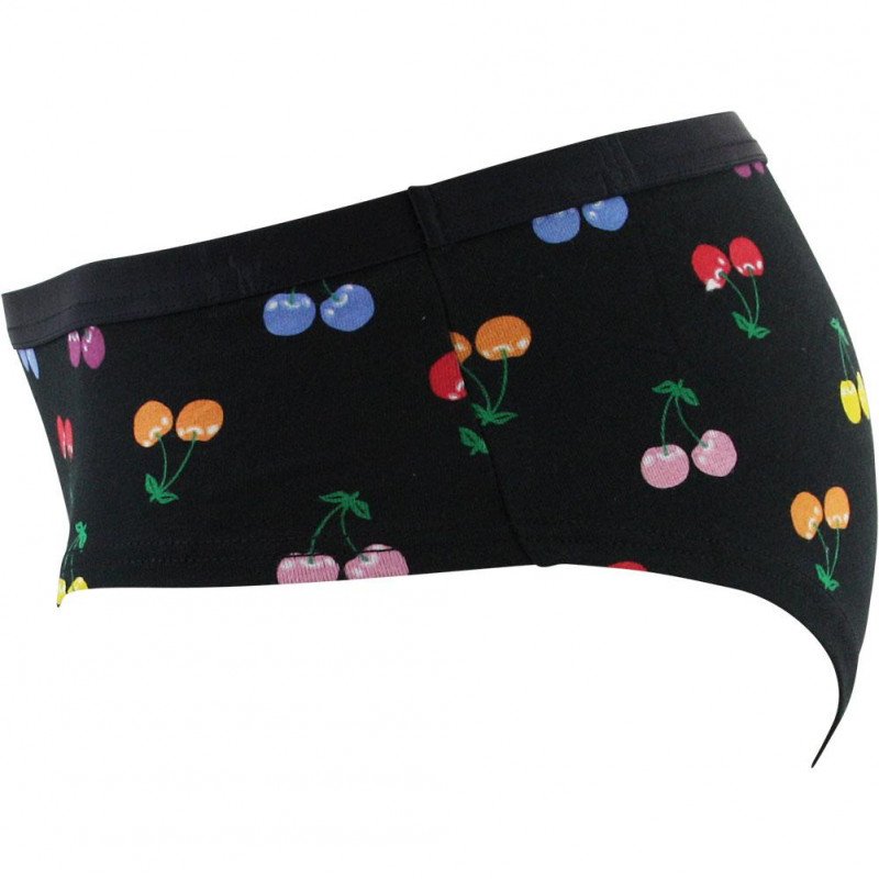 Shorty Femme CHERRY Noir et Multicolore