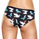 Shorty Femme PIGEON Noir et Blanc