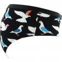 Shorty Femme PIGEON Noir et Blanc