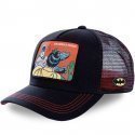 DC COMICS Casquette Homme Microcoton MEM2 Noir Rouge CAPSLAB