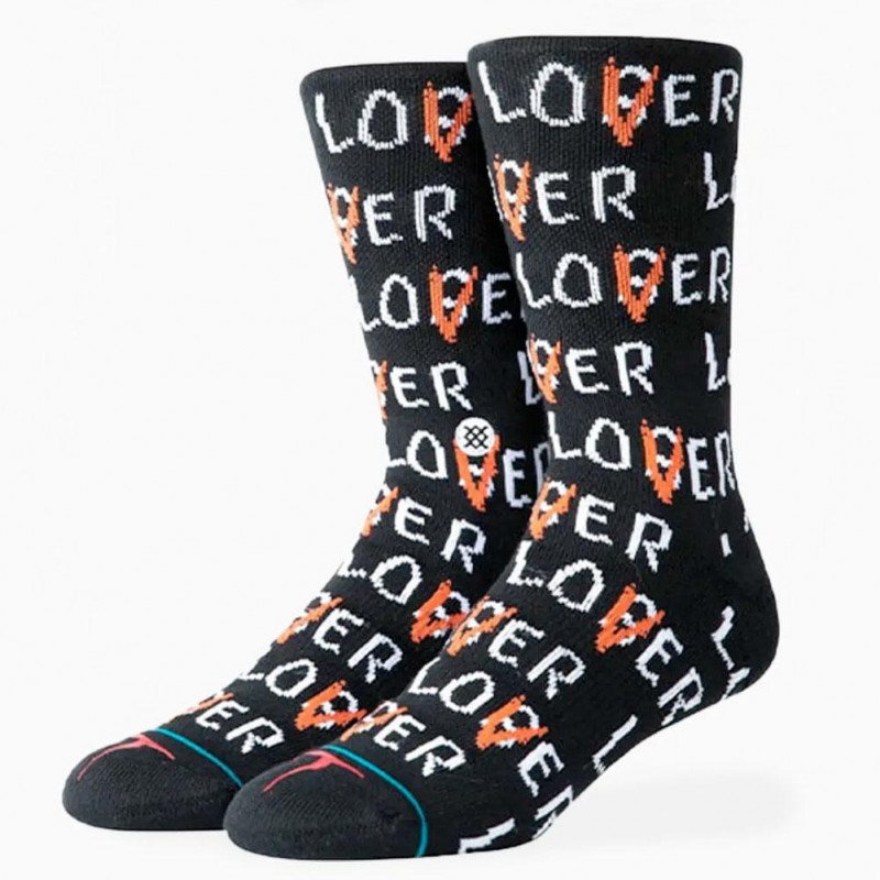 STANCE Chaussettes Homme Microcoton LOVER LOSER Noir ÇA