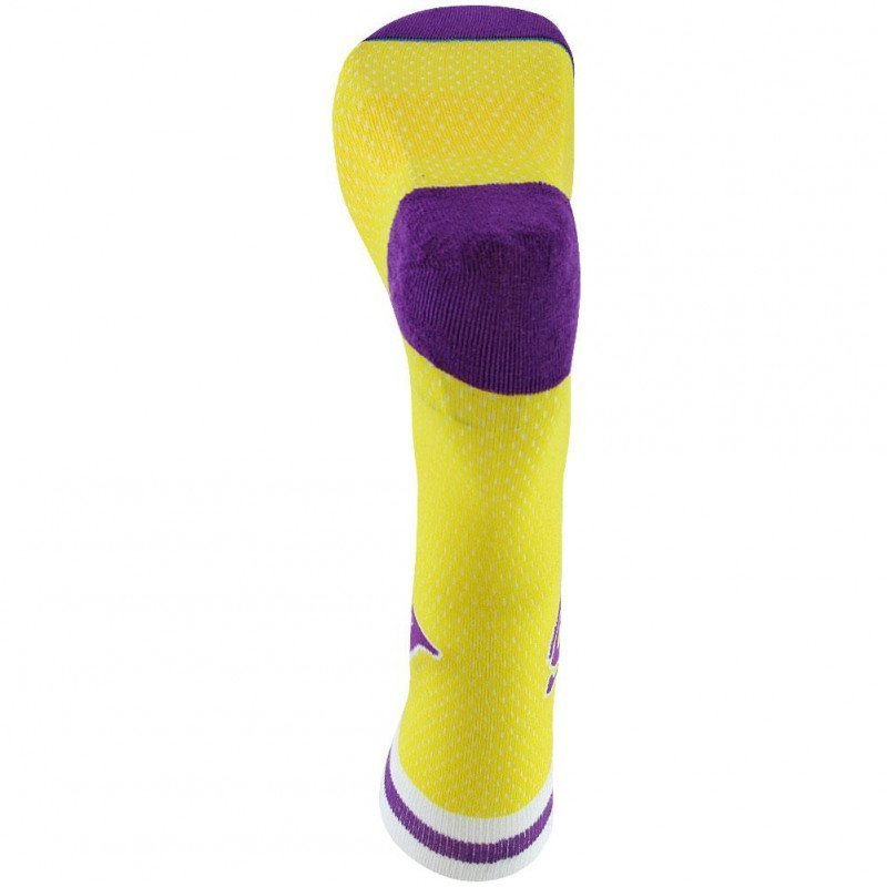 STANCE Chaussettes Homme Microcoton SHAQHWCJERSEY Jaune Violet NBA