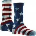 Chaussettes Homme BANNER Bleu et Rouge