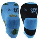 LOT DE 2 Socquettes Chaussettes Homme TCX2ASS1 Bleu et Noir