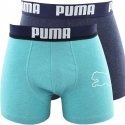 LOT DE 2 Boxer Sous-vêtements Homme BOLTCAT Bleu et Aqua