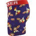 Boxer Homme BM4ASS31 Bleu et Rouge