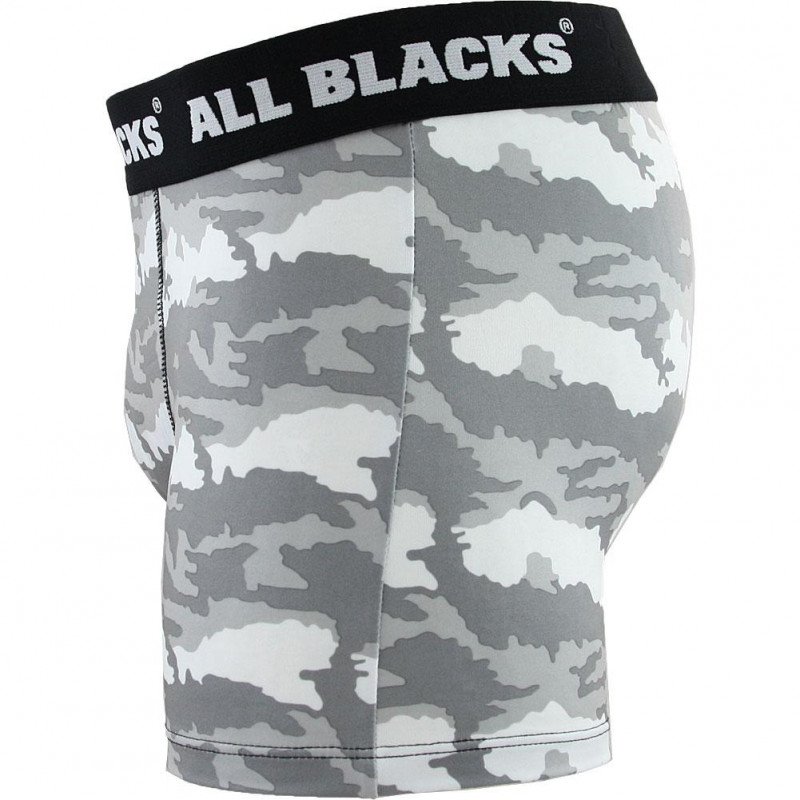 ALL BLACKS Boxer Homme Microfibre BMCAMASS1 Camo Blanc