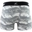 Boxer Homme BMCAMASS1 Blanc et Gris