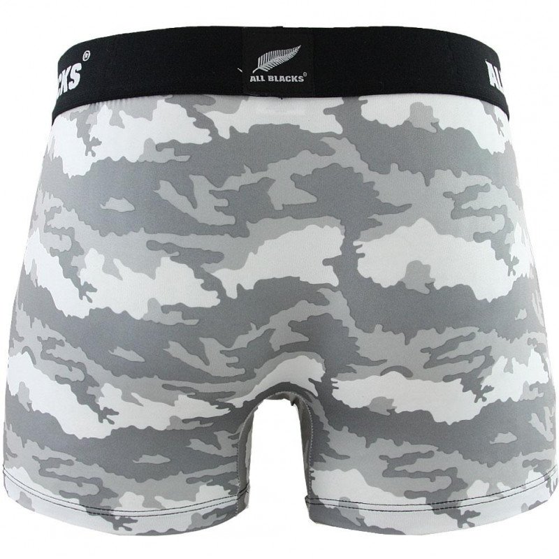 Boxer Homme BMCAMASS1 Blanc et Gris