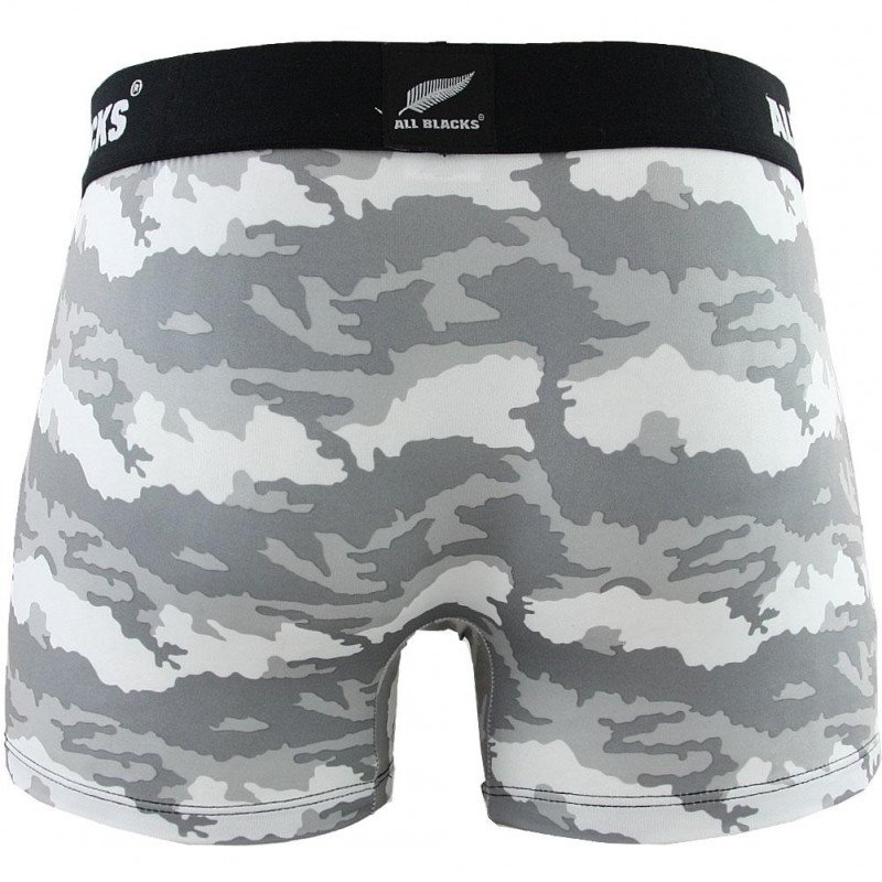 ALL BLACKS Boxer Homme Microfibre BMCAMASS1 Camo Blanc