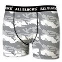 Boxer Homme BMCAMASS1 Blanc et Gris