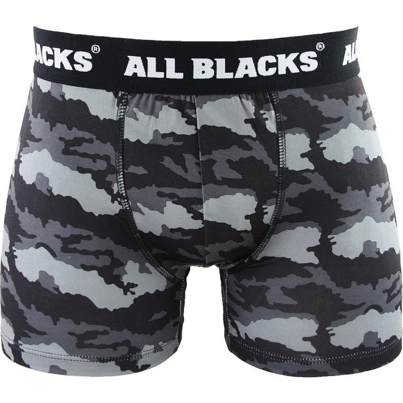 Boxer Homme BMCAMASS1 Noir et Gris