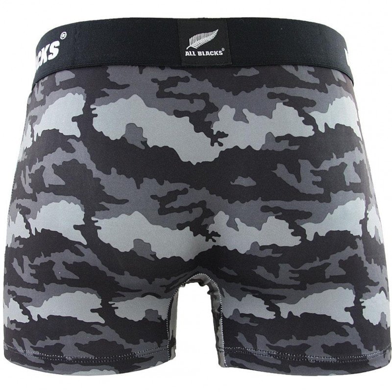 Boxer Homme BMCAMASS1 Noir et Gris