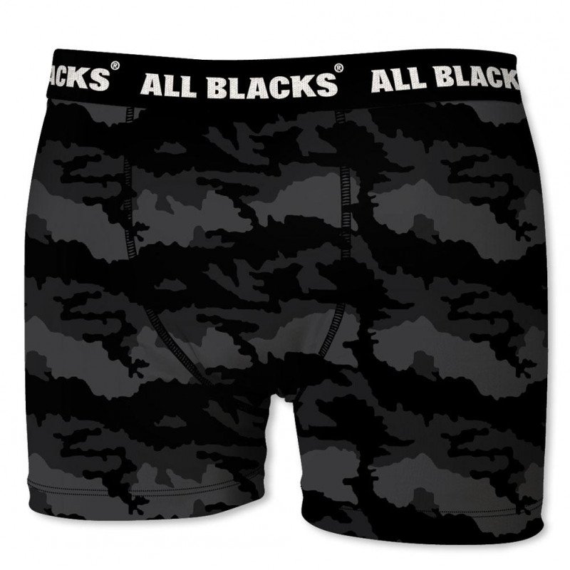 Boxer Homme BMCAMASS1 Noir et Gris