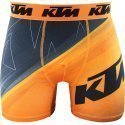 KTM Boxer Homme Microfibre ABS Orange Noir