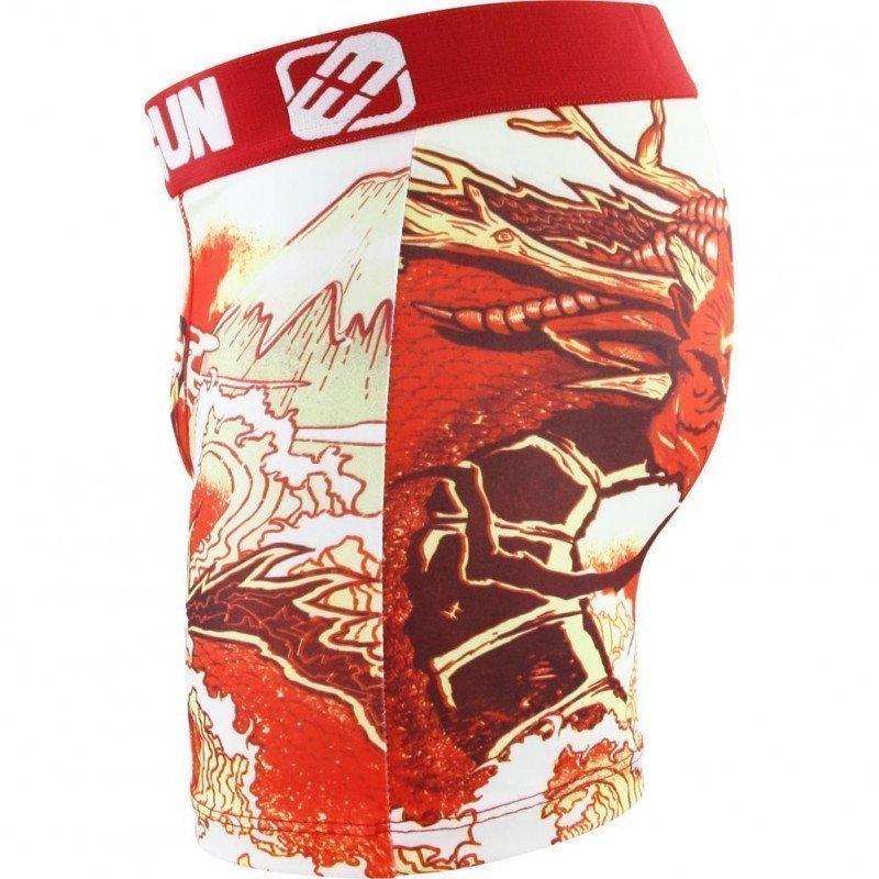 Boxer Homme DRA Rouge et Blanc