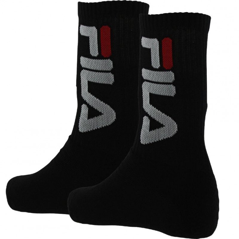 LOT DE 2 Chaussettes Chaussettes Mixte HUGH Noir et Uni