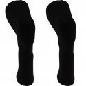 LOT DE 2 Chaussettes Chaussettes Mixte HUGH Noir et Uni