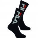 LOT DE 2 Chaussettes Chaussettes Mixte HUGH Noir et Uni