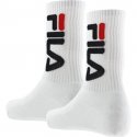 FILA Lot de 2 paires de Chaussettes Adulte Coton HUGH Blanc