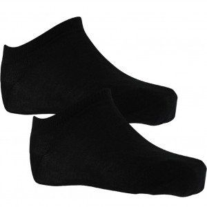 FILA Lot de 2 paires de Socquettes Mixte Coton SIMPLE Noir