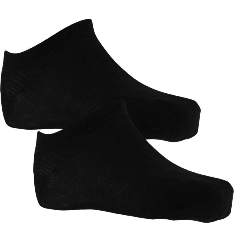 FILA Lot de 2 paires de Socquettes Mixte Coton SIMPLE Noir