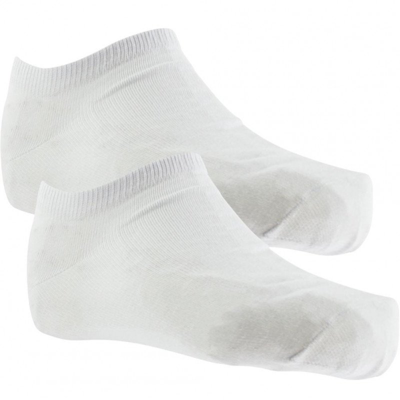 FILA Lot de 2 paires de Socquettes Mixte Coton SIMPLE Blanc