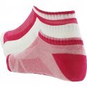 LOT DE 3 Socquettes Chaussettes Femme GIR Rose et Blanc