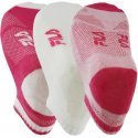 FILA Lot de 3 paires de Socquettes Femme Coton GIR Rose Blanc