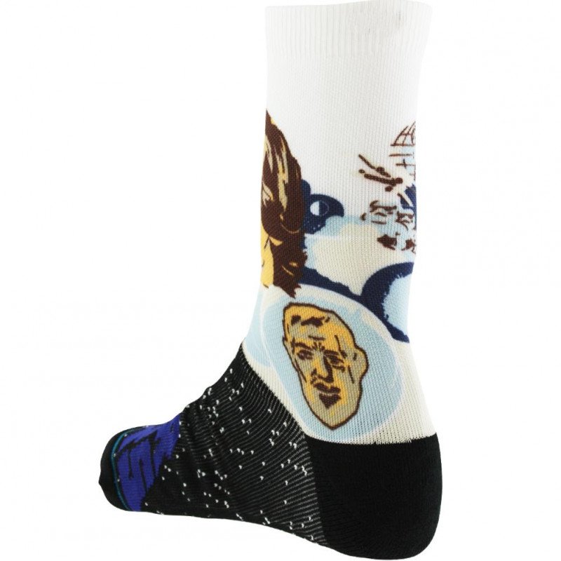 STANCE Chaussettes Homme Microcoton LUKE Noir Blanc Bleu STAR WARS