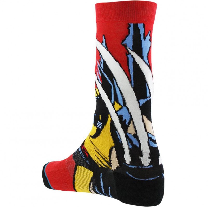 STANCE Chaussettes Homme Microcoton XMENWOLVERINE Multicolore MARVEL