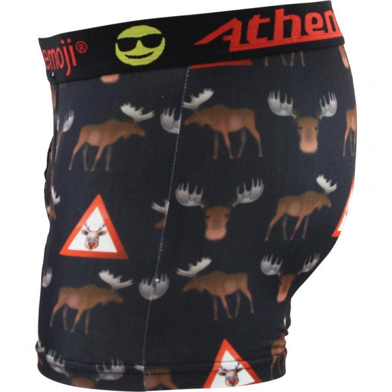 Boxer Garçon ELANS Noir et Marron