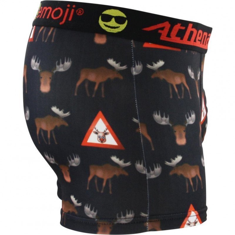 Boxer Garçon ELANS Noir et Marron