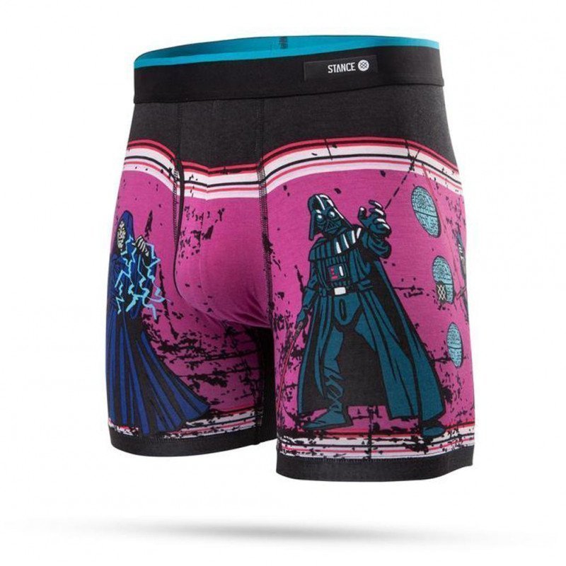 STANCE Boxer Long Homme Modal SITHBB Violet Noir STAR WARS