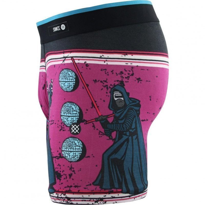 STANCE Boxer Long Homme Modal SITHBB Violet Noir STAR WARS