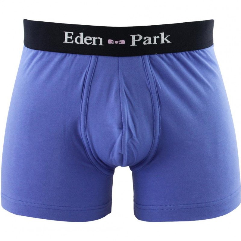 EDEN PARK Boxer Homme Coton ONE Bleu