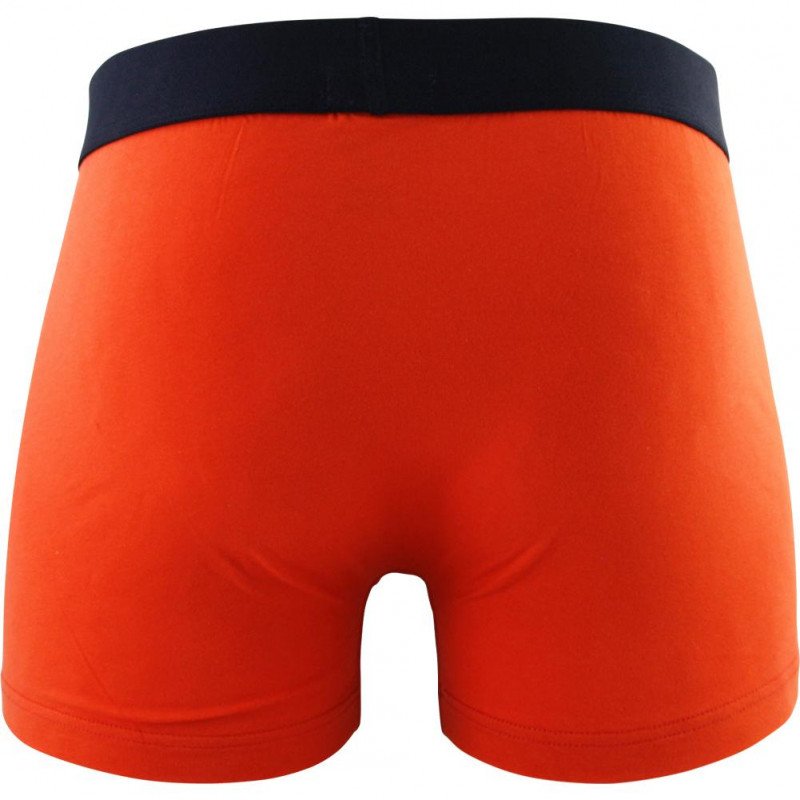 Boxer Homme ONE Orange et Marine