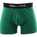 EDEN PARK Boxer Homme Coton ONE Vert Marine