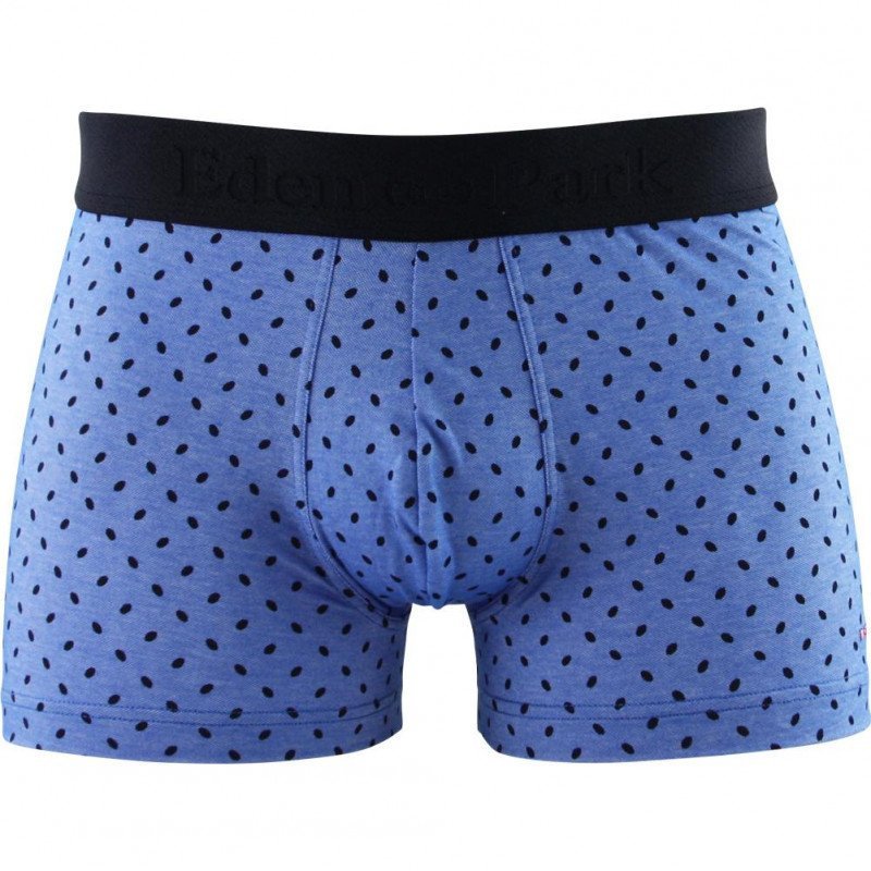 EDEN PARK Boxer Homme Micro Coton BALLON Bleu