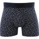 EDEN PARK Boxer Homme Coton PALM Marine Blanc Rose