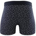 EDEN PARK Boxer Homme Coton PALM Marine Blanc Rose