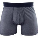 EDEN PARK Boxer Homme Micro Coton FINEBANDE Gris Marine