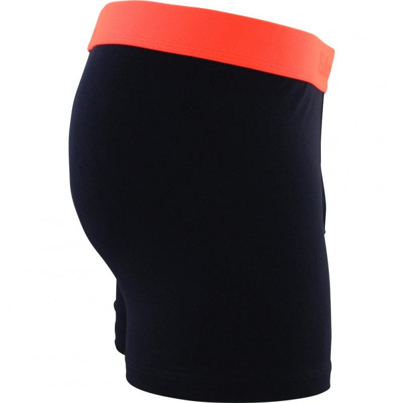 EDEN PARK Boxer Homme Coton FLASHY Marine Orange