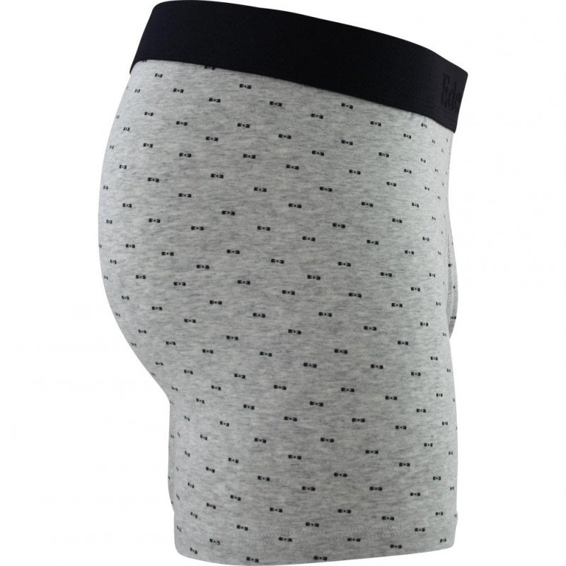 EDEN PARK Boxer Homme Coton FLOT Gris chiné Marine