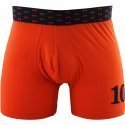 EDEN PARK Boxer Homme Coton TEN Orange Marine