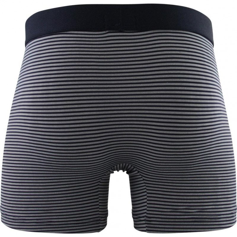 EDEN PARK Boxer Homme Microfibre ELEGANT Gris Marine