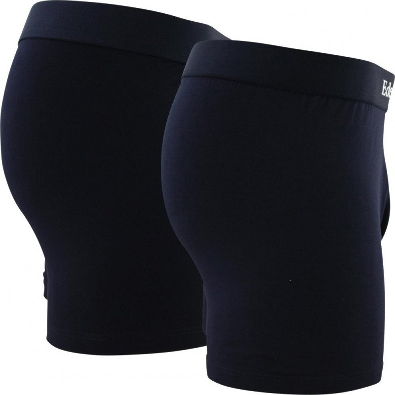 EDEN PARK Lot de 2 Boxers Homme Coton DUOCLASS Marine Rose