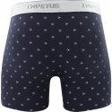 IMPETUS Boxer long Homme Lyocell STEWART Noir Bleu