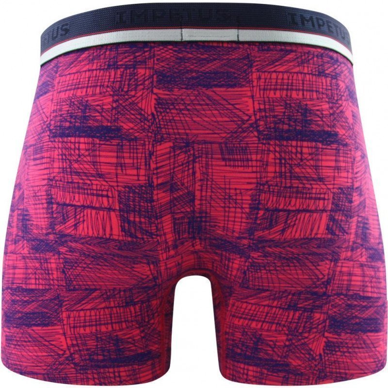 Boxer long Homme ROGER Rose et Marine