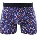 IMPETUS Boxer long Homme Coton Modal GREGORY Marine Bleu